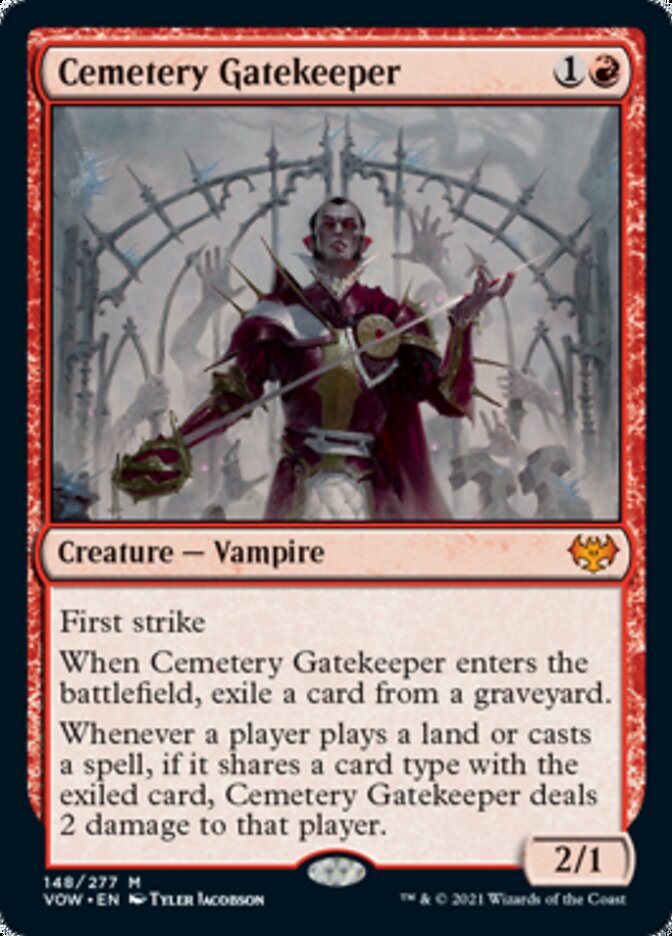 Cemetery Gatekeeper [Innistrad: Crimson Vow] | Cracking-Singles