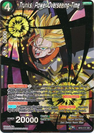 Trunks, Power Overseeing Time [BT3-111] | Cracking-Singles