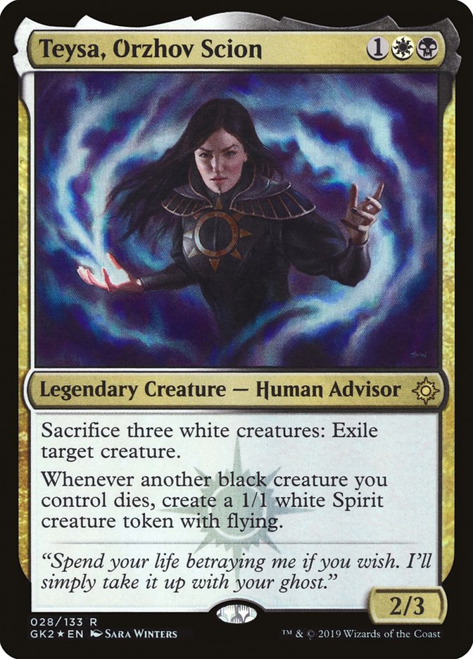 Teysa, Orzhov Scion [Ravnica Allegiance Guild Kit] | Cracking-Singles