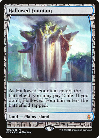 Hallowed Fountain [Zendikar Expeditions] | Cracking-Singles