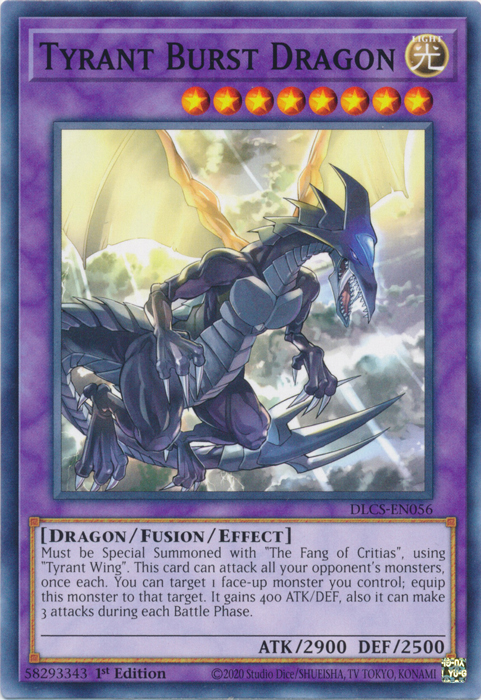 Tyrant Burst Dragon [DLCS-EN056] Common | Cracking-Singles