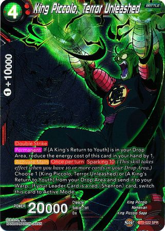 King Piccolo, Terror Unleashed (SPR) (BT5-022) [Miraculous Revival] | Cracking-Singles