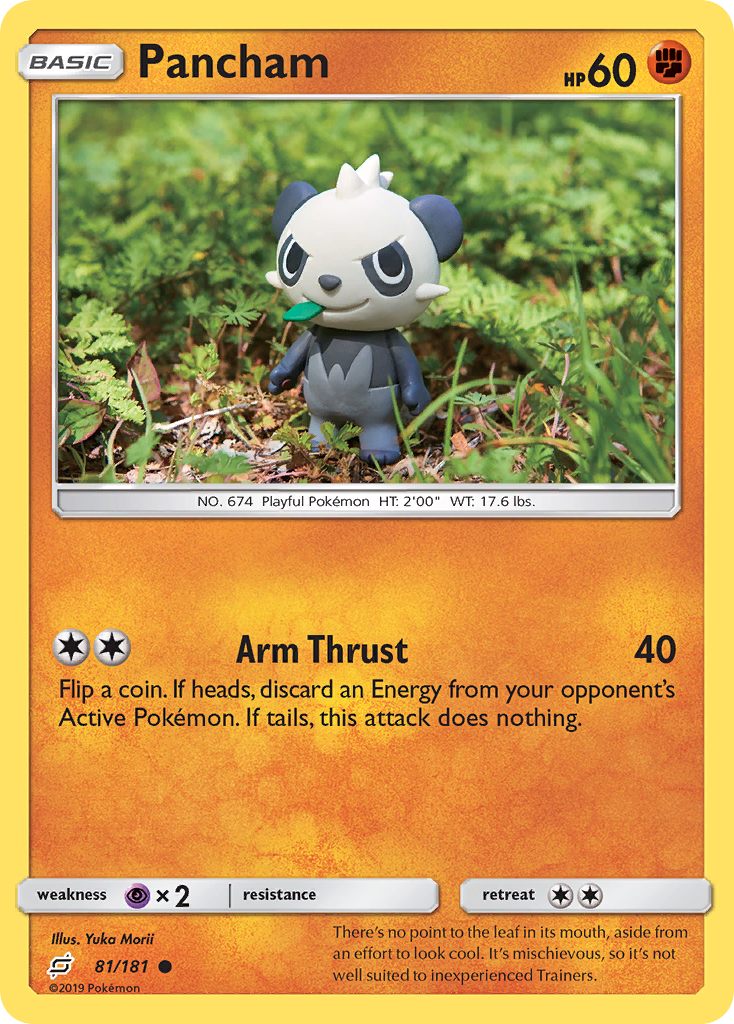 Pancham (81/181) [Sun & Moon: Team Up] | Cracking-Singles