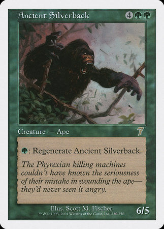 Ancient Silverback [Seventh Edition] | Cracking-Singles