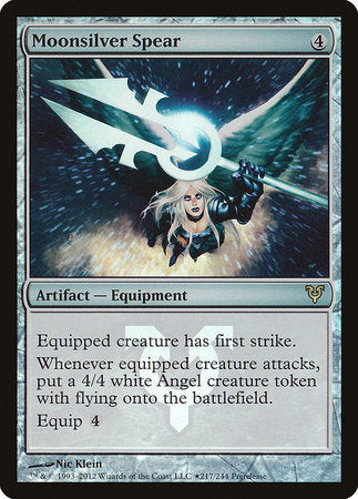 Moonsilver Spear [Avacyn Restored Promos] | Cracking-Singles