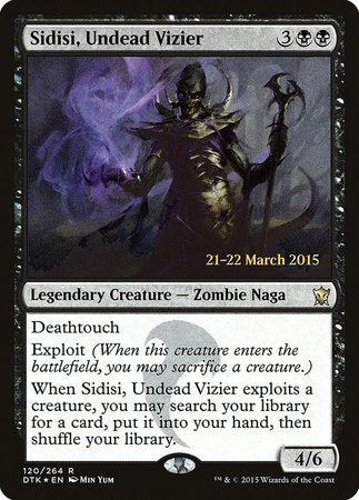 Sidisi, Undead Vizier [Dragons of Tarkir Promos] | Cracking-Singles