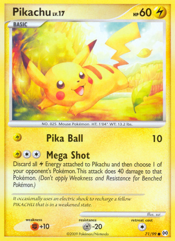 Pikachu (71/99) [Platinum: Arceus] | Cracking-Singles