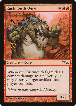 Rustmouth Ogre [Mirrodin] | Cracking-Singles