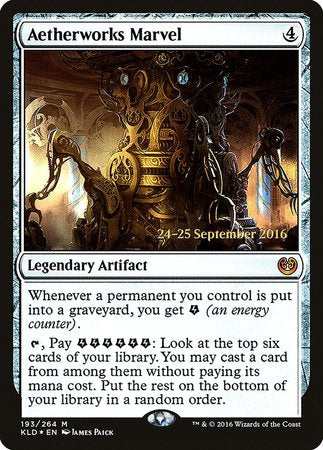 Aetherworks Marvel [Kaladesh Promos] | Cracking-Singles