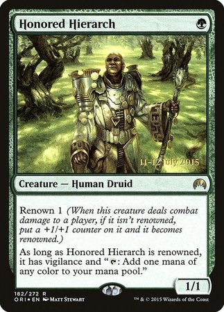 Honored Hierarch [Magic Origins Promos] | Cracking-Singles