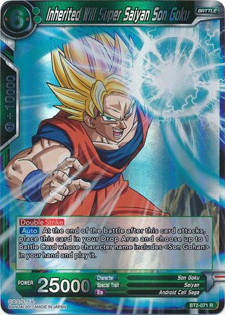 Inherited Will Super Saiyan Son Goku [BT2-071] | Cracking-Singles