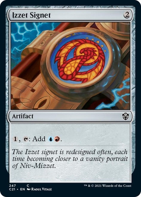 Izzet Signet [Commander 2021] | Cracking-Singles