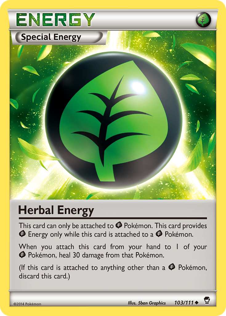 Herbal Energy (103/111) [XY: Furious Fists] | Cracking-Singles