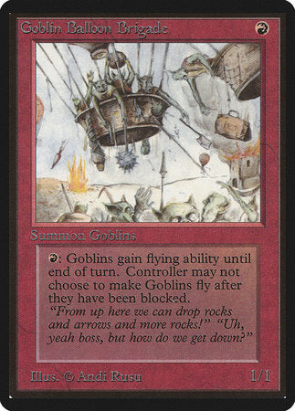 Goblin Balloon Brigade [Limited Edition Beta] | Cracking-Singles