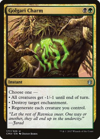 Golgari Charm [Commander Anthology] | Cracking-Singles