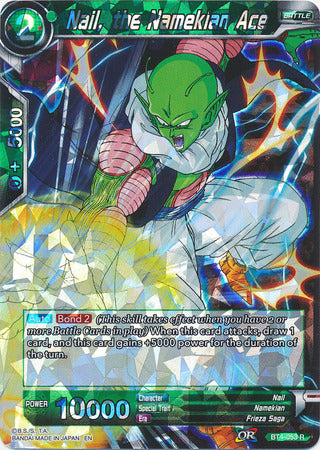 Nail, the Namekian Ace (Shatterfoil) (BT4-053) [Dragon Brawl] | Cracking-Singles