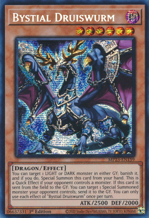 Bystial Druiswurm [MP23-EN159] Prismatic Secret Rare | Cracking-Singles