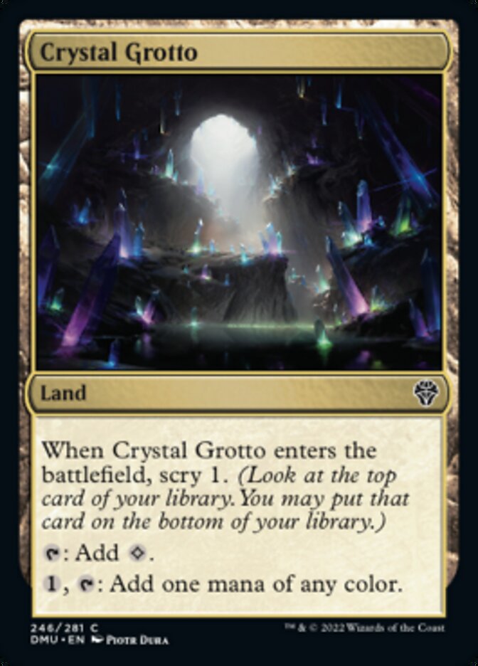 Crystal Grotto [Dominaria United] | Cracking-Singles