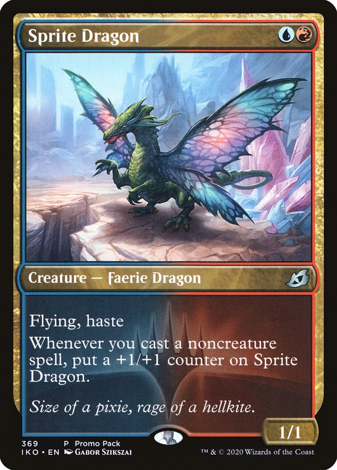 Sprite Dragon (Promo Pack) [Ikoria: Lair of Behemoths Promos] | Cracking-Singles