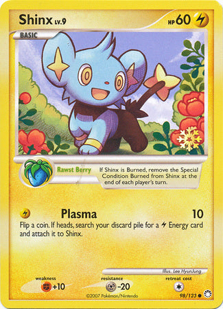 Shinx (98/123) [Countdown Calendar Promos] | Cracking-Singles