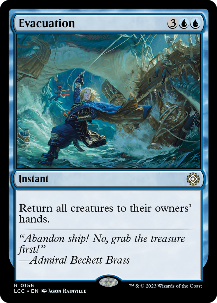 Evacuation [The Lost Caverns of Ixalan Commander] | Cracking-Singles