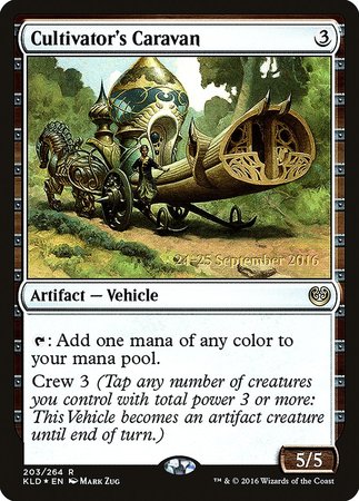 Cultivator's Caravan [Kaladesh Promos] | Cracking-Singles