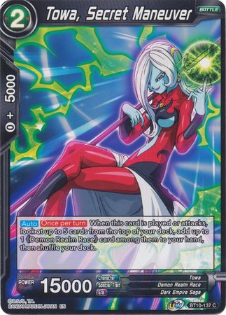 Towa, Secret Maneuver [BT10-137] | Cracking-Singles