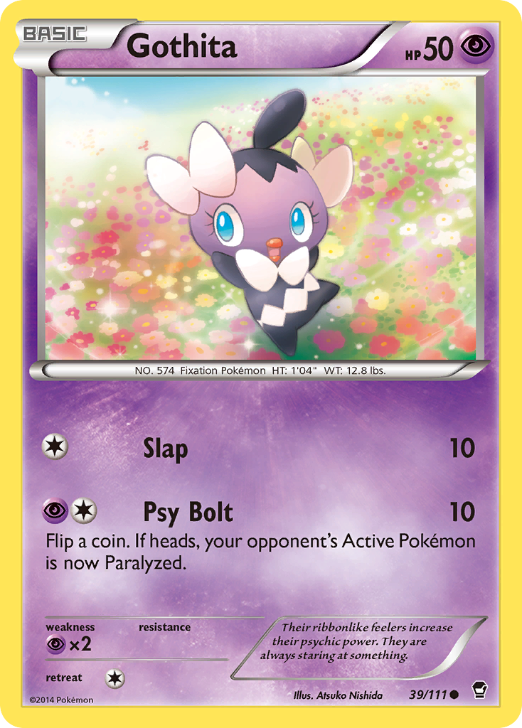 Gothita (39/111) [XY: Furious Fists] | Cracking-Singles