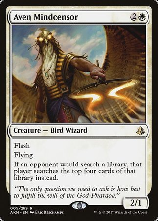 Aven Mindcensor [Amonkhet] | Cracking-Singles