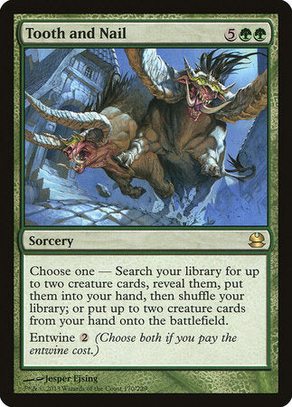 Tooth and Nail [Modern Masters] | Cracking-Singles