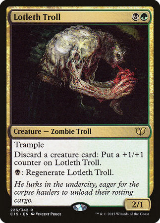 Lotleth Troll [Commander 2015] | Cracking-Singles