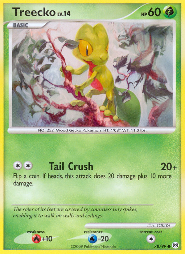 Treecko (78/99) [Platinum: Arceus] | Cracking-Singles