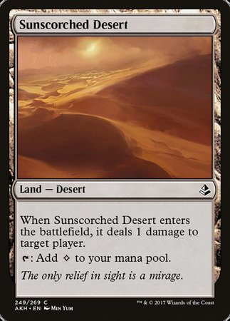 Sunscorched Desert [Amonkhet] | Cracking-Singles