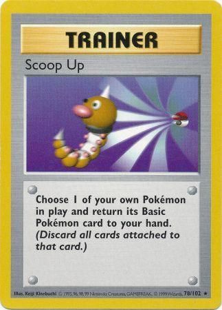 Scoop Up (78/102) [Base Set Shadowless Unlimited] | Cracking-Singles