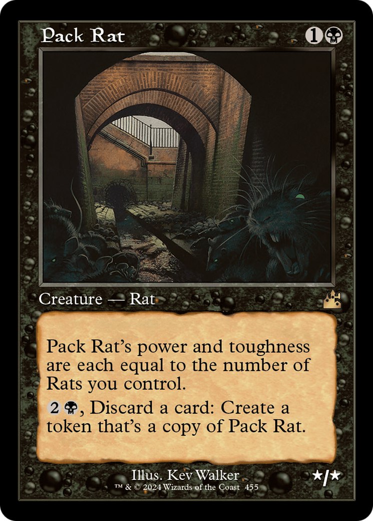 Pack Rat (Retro Frame) [Ravnica Remastered] | Cracking-Singles