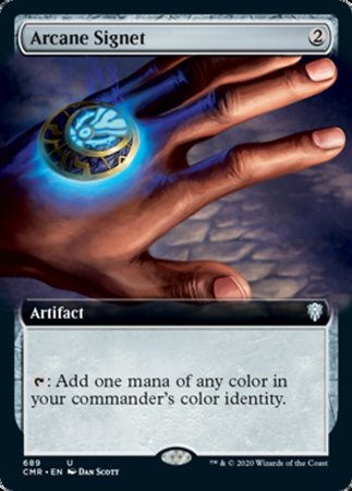 Arcane Signet (Extended Art) [Commander Legends] | Cracking-Singles