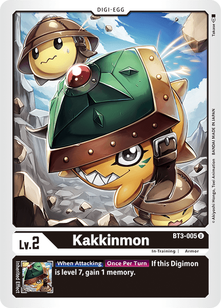 Kakkinmon [BT3-005] [Release Special Booster Ver.1.5] | Cracking-Singles