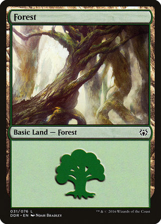 Forest (31) [Duel Decks: Nissa vs. Ob Nixilis] | Cracking-Singles