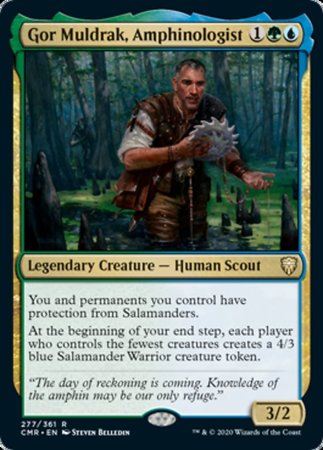 Gor Muldrak, Amphinologist [Commander Legends] | Cracking-Singles