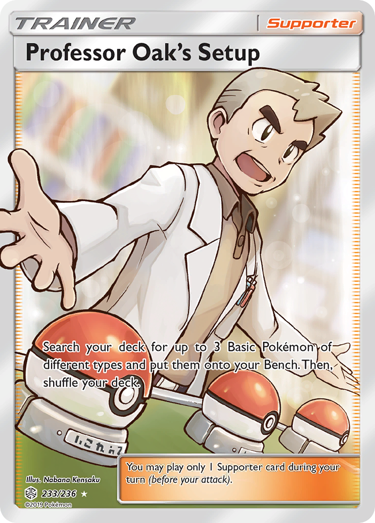 Professor Oak's Setup (233/236) [Sun & Moon: Cosmic Eclipse] | Cracking-Singles