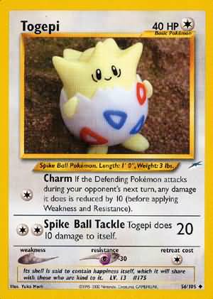 Togepi (56/105) [Neo Destiny Unlimited] | Cracking-Singles