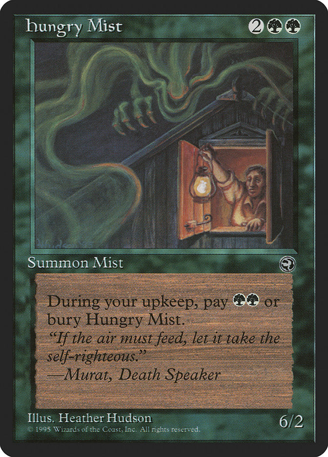 Hungry Mist (Murat Flavor Text) [Homelands] | Cracking-Singles