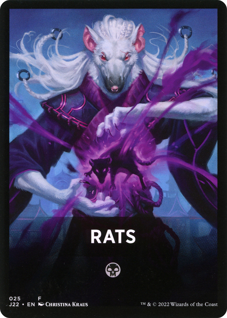 Rats Theme Card [Jumpstart 2022 Front Cards] | Cracking-Singles