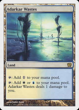 Adarkar Wastes [Ninth Edition] | Cracking-Singles