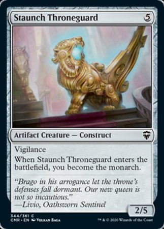 Staunch Throneguard [Commander Legends] | Cracking-Singles