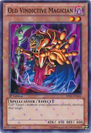 Old Vindictive Magician [BP01-EN060] Starfoil Rare | Cracking-Singles