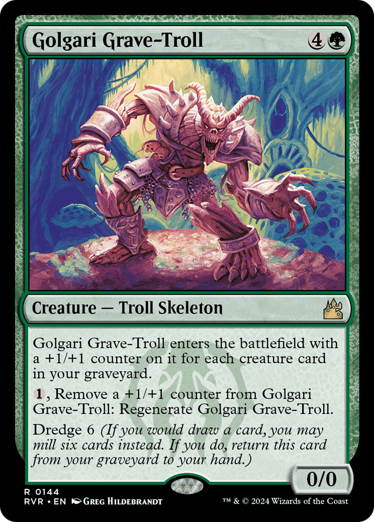 Golgari Grave-Troll [Ravnica Remastered] | Cracking-Singles