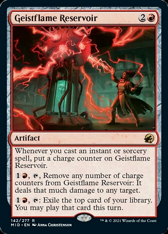 Geistflame Reservoir [Innistrad: Midnight Hunt] | Cracking-Singles