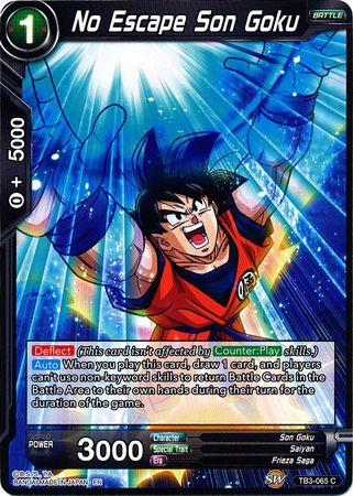 No Escape Son Goku [TB3-065] | Cracking-Singles