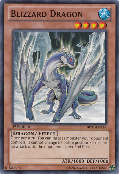 Blizzard Dragon [BP01-EN147] Common | Cracking-Singles